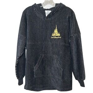 Walt Disney World 50th Anniversary Spirit Jersey Black gold hoodie size xs